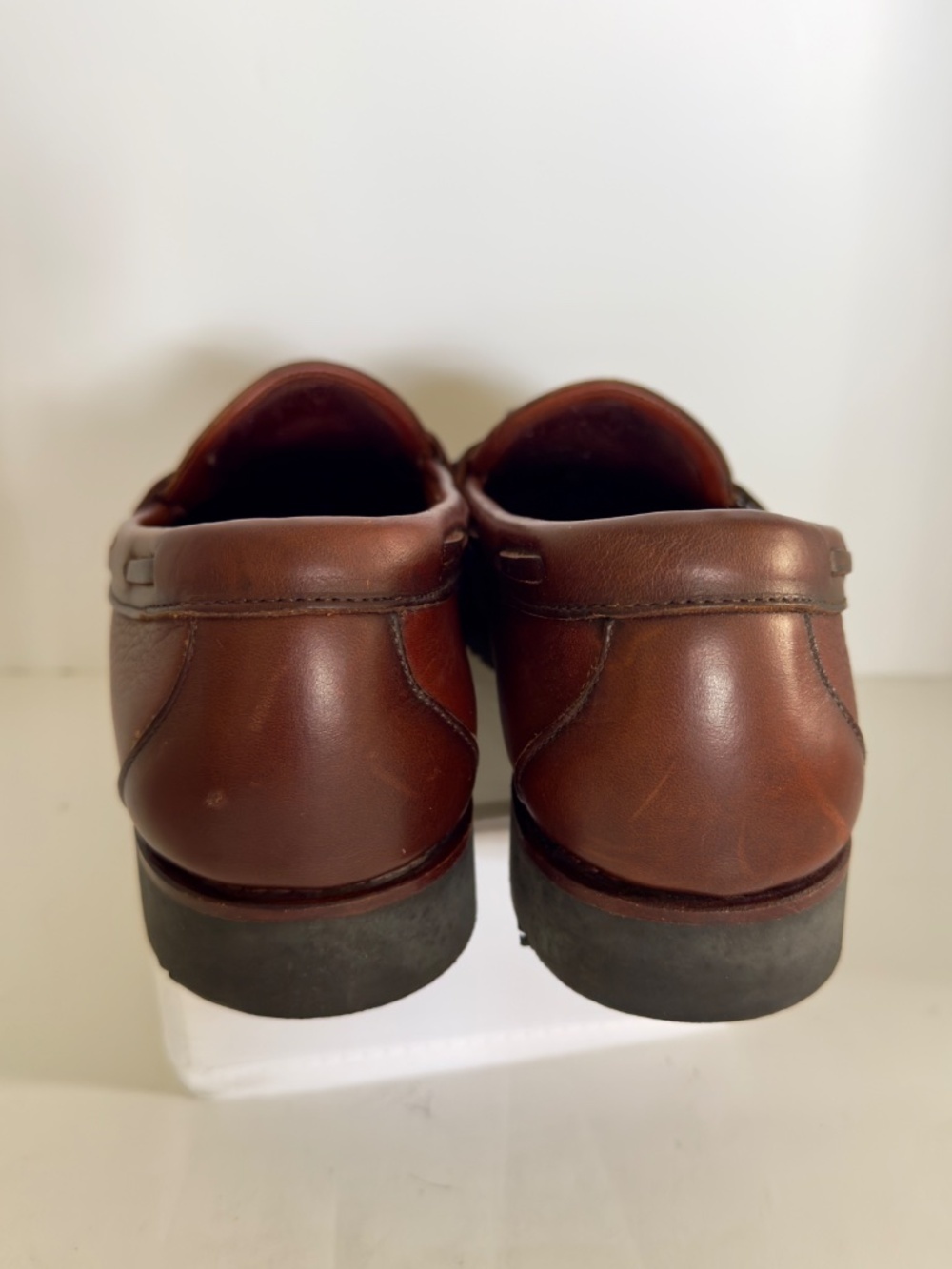 Allen Edmonds Nashua Two Tone Slip On Kiltie Tassel Loafer 10 1/2 - Picture 5 of 6